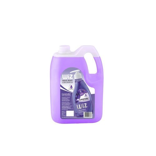 Gel Wiz Ph-Balance Moisturizing Lavender Liquid Handwash Complete Protection For Soft And Gentle Hands - 5Ltr Refill Pack