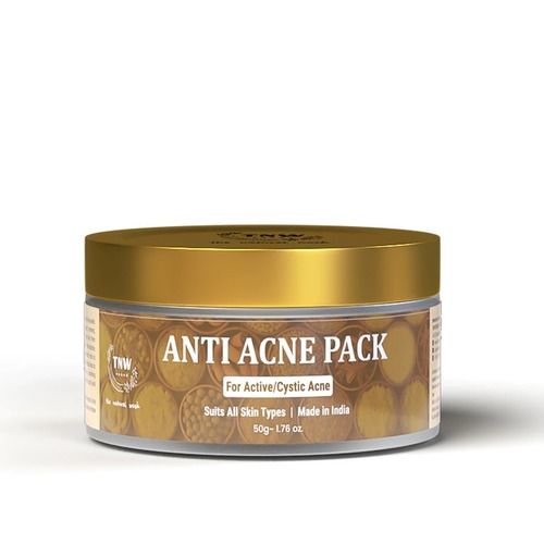 Anti-Acne Face Pack With Mint, Cinnamon, Neem, Nutmeg, Camphor And Basil Extract