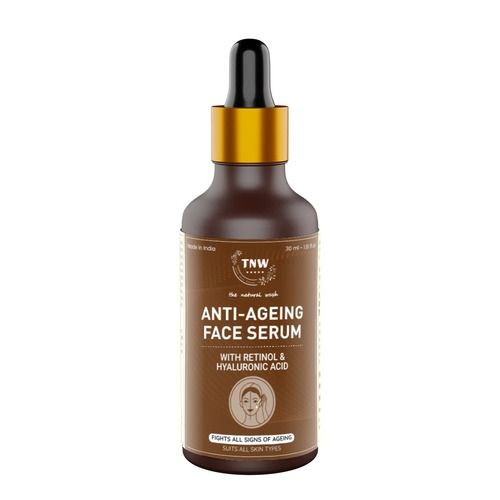 Anti-Ageing Hydrating Face Serum With Retinol, Grape Seed And Zinc Pca Extract Age Group: 18+