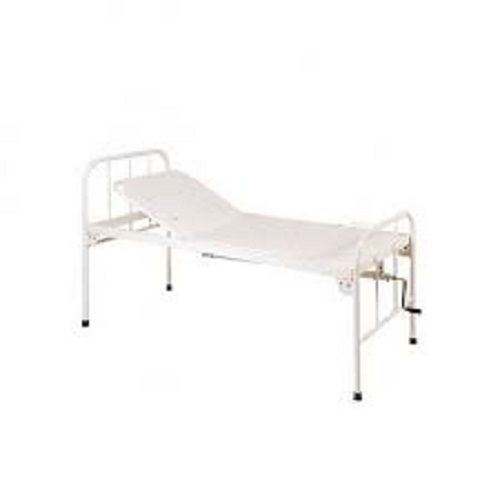 Metal Corrosion Resistant White Color Semi Fowler Hospital Bed With Steel Tubes