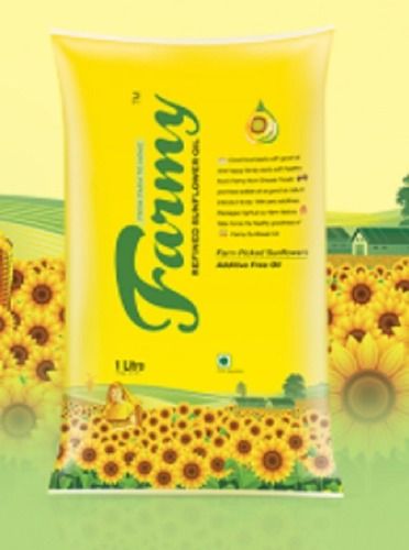 Farmy Unrefined Sunflower Oil 1 Liters With Mild Fragrance