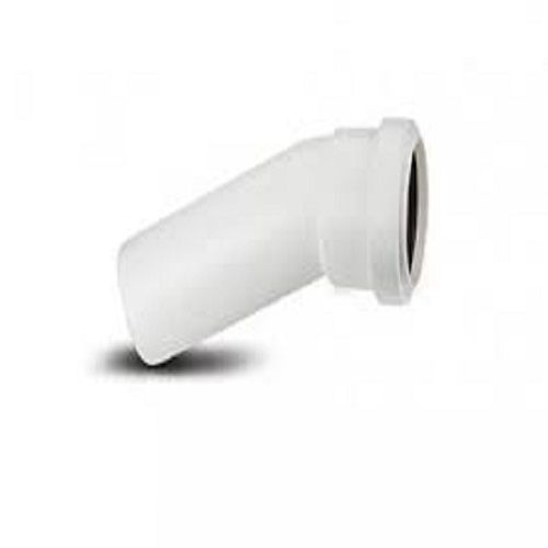 High Strength PVC White Color Plumbing Fitting Pipe With Round Section Shape