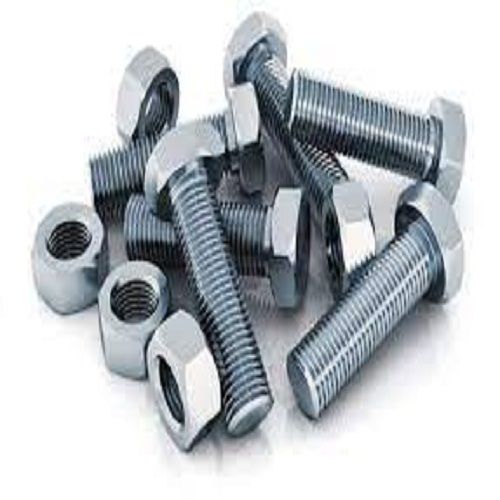 Powder Coated Ms Bolts Nuts With Low Carbon Steel Material With Hexagon Shape