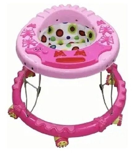 Portable Lightweight Pink Color Baby Walker For 5 To 15 Months Baby