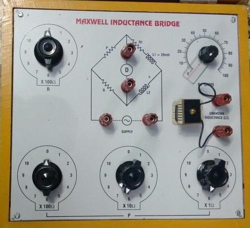 Portable Maxwell's Inductance Bridge, Model : TK-17