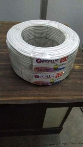 Reliable Nature Weather Resistance Crack Resistance White Esplus CCTV Cables