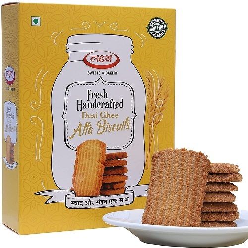 Sweet Taste Whole Wheat Desi Ghee Fresh Handmade Atta Biscuits