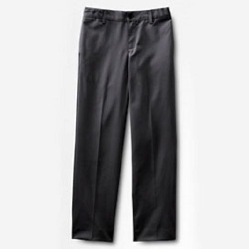 Boys Black Adjustable Waist Skinny School Trousers | New Look