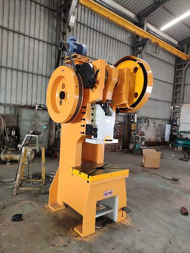 C Type Power Press Machine With 80 Metric Ton Capcaity And Motor Fixed 7.5-1400 RPM