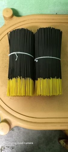 Eco Friendly 100% Natural Bamboo And Charcoal Black Raw Incense Sticks
