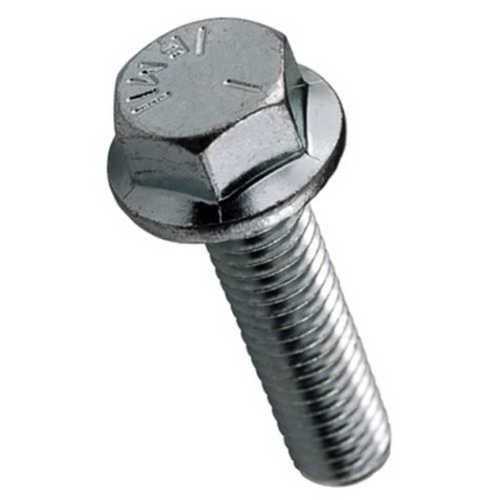 Round Industry High Resistance Flange Bolt Used In Heavy Machines