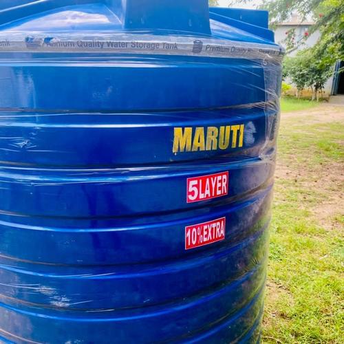 Rugged Design Abrasion Resistance Blue Five Layer PVC Water Storage Tank (750 Ltr)