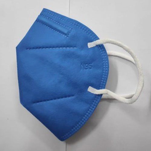 Ultra Comfortable N95 100% Pure Cotton Royal Blue Colour Mask
