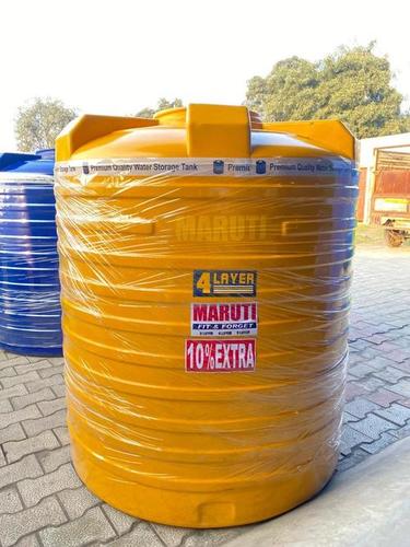 Sturdy Construction Yellow Four Layer Pvc Water Storage Tank (1000 Ltr) at  7000.00 INR in Beldanga