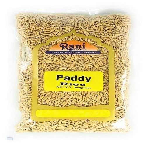 100% Pure Medium Grain Brand Rani Paddy Unfinished Rice 3.5oz 100g