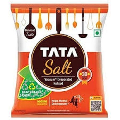 100% Pure Vaccum Evaporated Iodized Tata Edible Salt, 1kg for Food