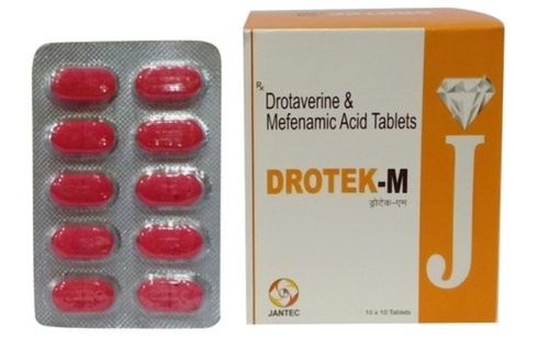 Drotek -M Drotaverine 80 Mefenamic Acid 250 M Tablets