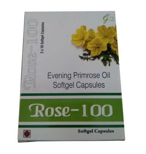 Evening Primrose Oil Softgel Capsules Capsule Shape: Oval