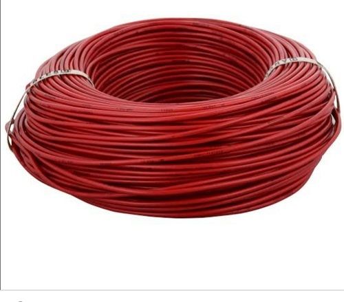  घर या घरेलू औद्योगिक इलेक्ट्रिक वायरिंग के लिए लचीला 2.5 मिमी कॉपर वायर, इलेक्ट्रिक वायर -75 एमटीआर (लाल रंग) 