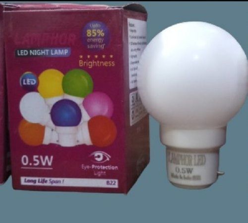 High Intensity Discharge 0.5 Watts Night Lamp Bulb For Bedroom, Hotel