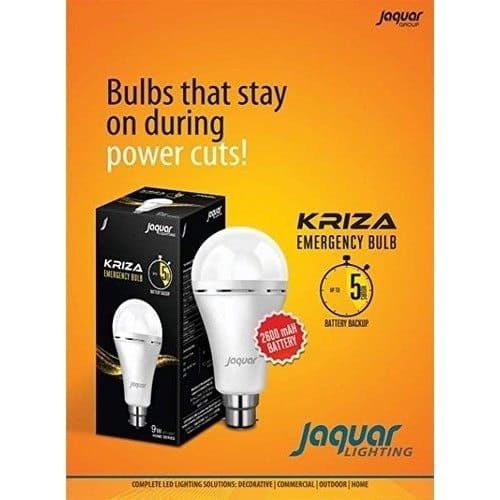 High Power and Round Shape Cool And Day White Led Bulbs, 2600mah