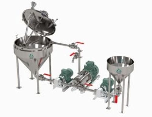 Mayonnaise Processing Plant with Double Jacketed Vessels for Heating/Cooling