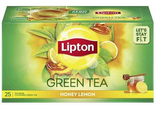 Pure Lets Stay Fit And Healthy Lipton Honey Lemon Green Tea Bags