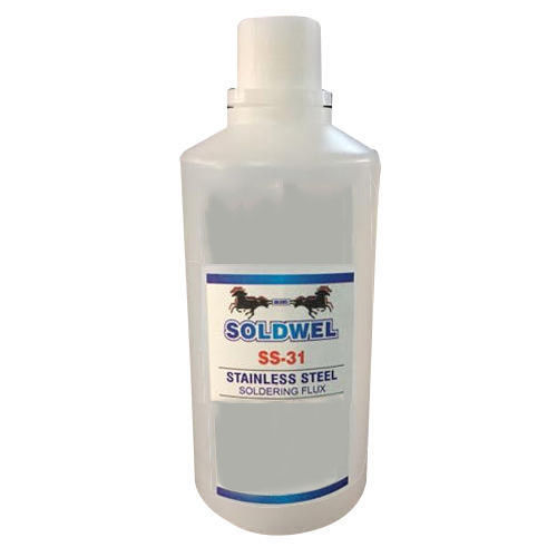 High Activity Stainless Steel Liquid Flux - 500ml, 1L, 5L, 10L, 20L, 25L | Highly Efficient Acid Flux, Colorless, Water Soluble, Halogen Free