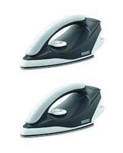 Usha Aurora 1000W Black Dry Iron with Led Tail Light, 41221381051N