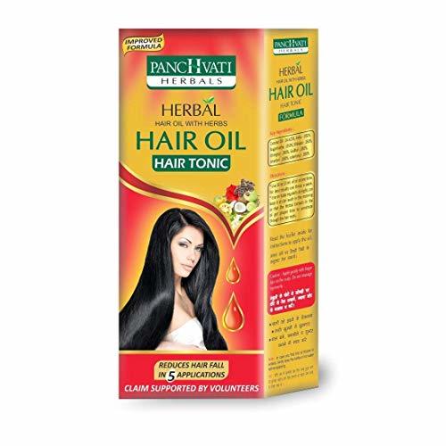 100% Natural, Ayurvedic And Herbal Panchvati Hair Oil 100 Ml Length: 8.19 X 4.9 Inch (In)