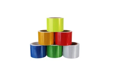 24 To 72 Mm Width Strong Gumming Multicolor Reflective Self Adhesive Tape Roll Application: General Industrial