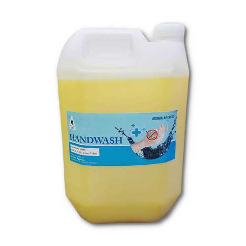 Yellow Aroma Liquid For Clean Hands, Safe And Protected, Handwash With Refreshing Classic Fragrance