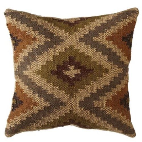 Comes In Various Colors Light Weight And Rectangular Shape Handmade Jute Rug Cushion Cover