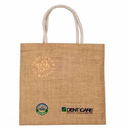 Brown Light Weight And Spacious Modern Jute Office Ceremony Bag For Daily Uses