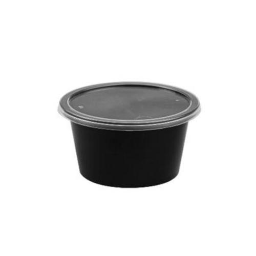 (Packooz) Thin Wall Round Plastic Container