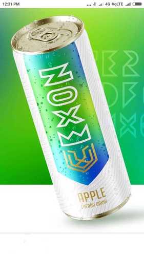 100% Pure And Fresh Apple Energy Drinks With Light Green Color