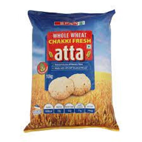 100% Pure And Fresh Whole Wheat Flour Chakki Atta, Pack Size 10 Kg Grade: Food