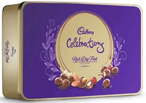 Piece Chocolate Rich Dry Fruit With Blue Colour(Ideal Present For Diwali Gift)