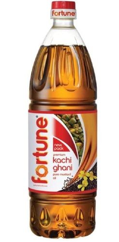 Cold Pressed 1 L Kachchi Ghani Mustard Oil(Strong Aroma)