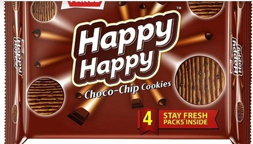 Crisply and Crunchy 4 Stay Fresh Packs Inside Happy Chocolate Chip Cookies