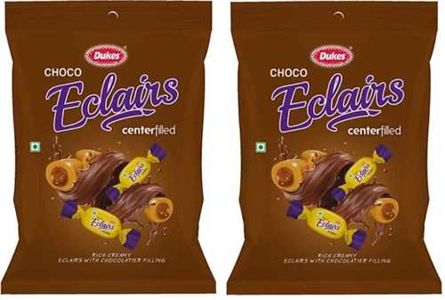Eclairs Candies With Rich Chocolate Burst For All Age Group