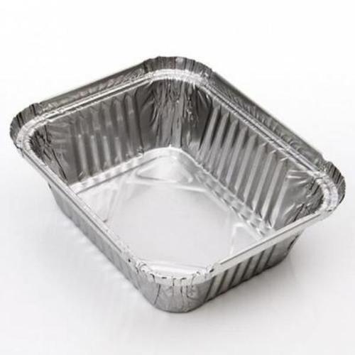 Food Packaging Aluminum Container 450ml With Lid