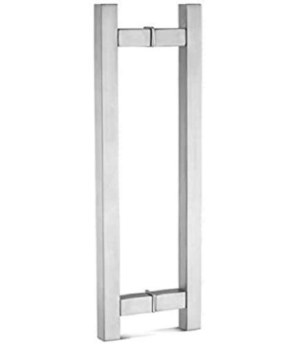 Silver Grade-304 Stainless Steel Door Handle(Anti Rust)