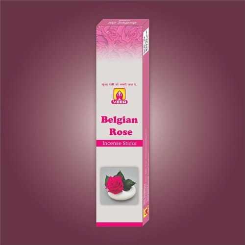 Pink Rose Fragrance Agarbatti Stick With 20-30 Minutes Burning Time