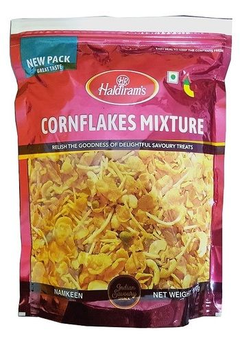 Tasty And Healthy Haldirams Cornflake Mixture Namkeen Pack Size 200 G Fat: 10 Grams (G)