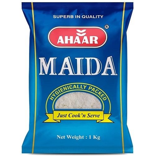 100% Pure And Natural Fresh Ahaar Maida With High Protein, No Preservatives Carbohydrate: 76 Grams (G)