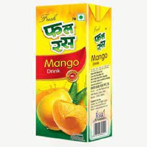 100% Pure And Natural Fresh Fal Ras Mango Juice Packaging Size 200 Ml