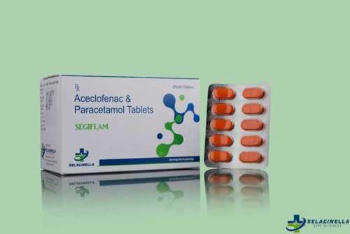 Aceclofenac & Paracetamol Tablets Age Group: Adult