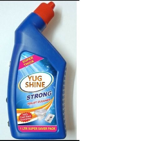 Anti Bacterial Easy To Use Yug Shine Toilet Cleaner To Remove Stains And Spots