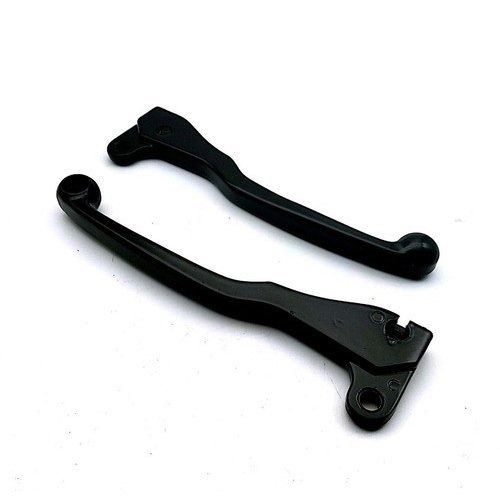 Aluminum Black Color Clutch And Brake Lever Set For Hero Splendor Pack Of 2 Set